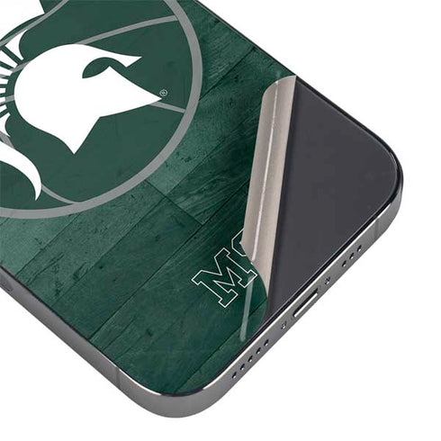 Michigan State University Basketball Courtside iPhone 16 Pro Skin